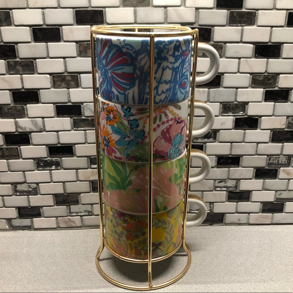 Lily Pulitzer for Target Stacking Mugs